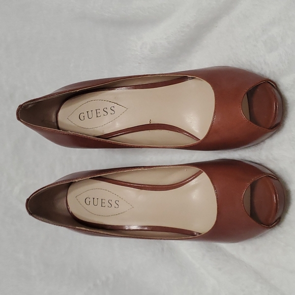 GUESS Open toe  high heel shoes 8 1/2M  (Ss27) - Picture 2 of 9